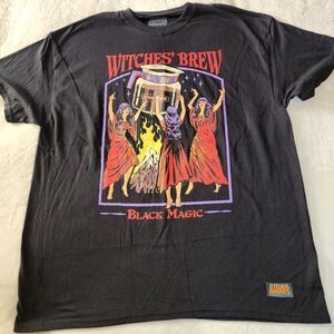 Steven Rhodes Witches Brew Black Magic Tshirt With Graphics Size XL